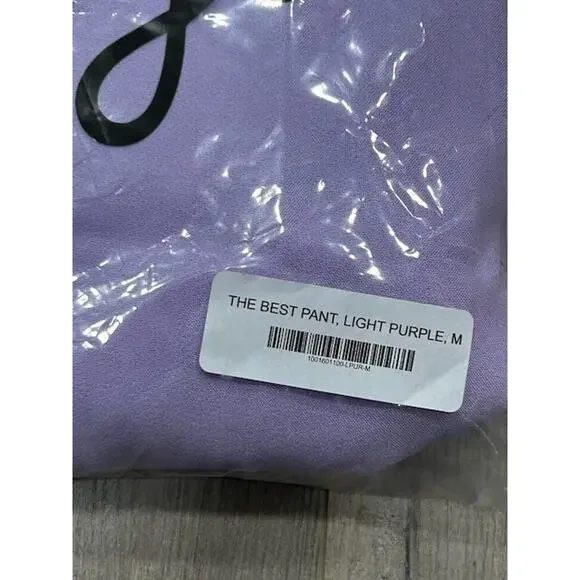 NWOT Bogey Boys‎ by Macklemore Men's The Best Pant Golf Light Purple Size 30